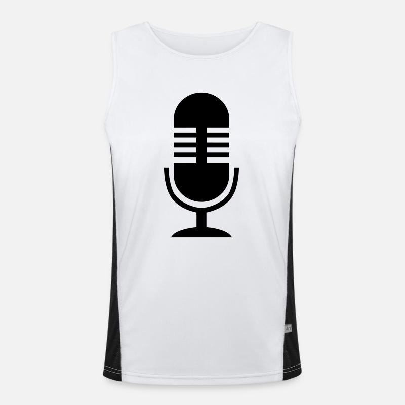 mic_01 Funktionelles Kontrast-Tank Top für Männer 