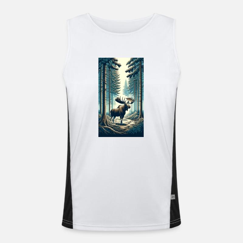 Elk Men's Functional Contrast Tank Top 