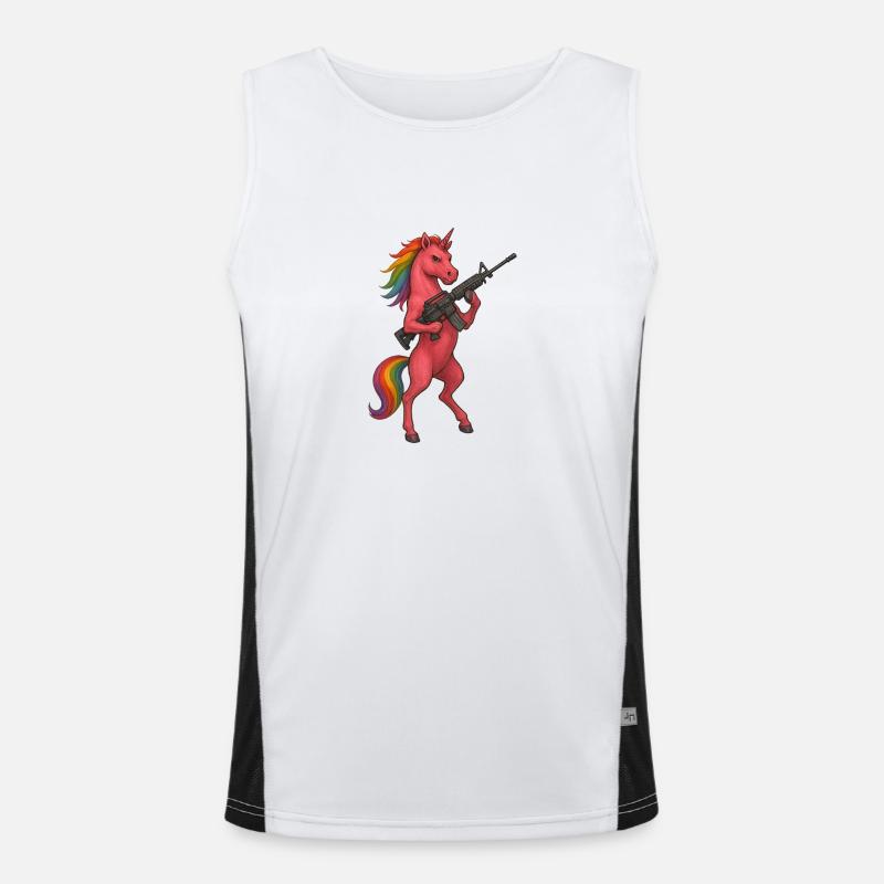 Armed Unicorn Men's Functional Contrast Tank Top 