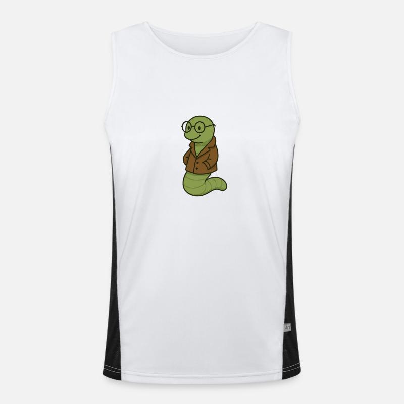 Bookworm Men's Functional Contrast Tank Top 