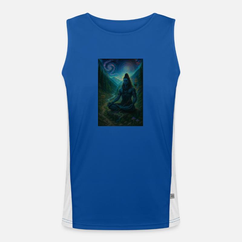 Der Geist von Himachal Funktionelles Kontrast-Tank Top für Männer 