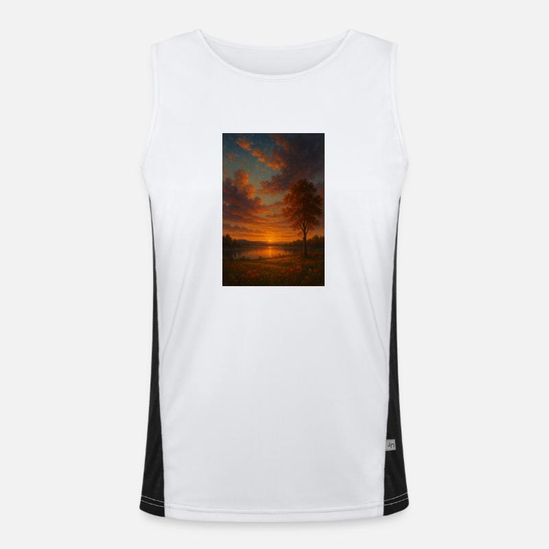 Sunset Men's Functional Contrast Tank Top 