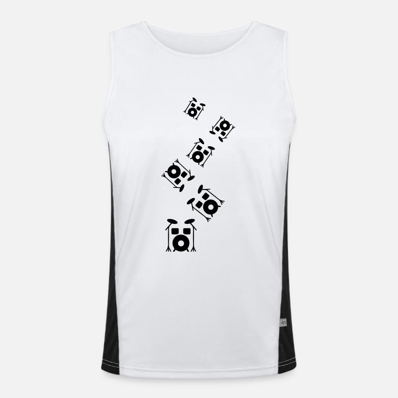 Percussion Débardeur respirant contrasté Homme 