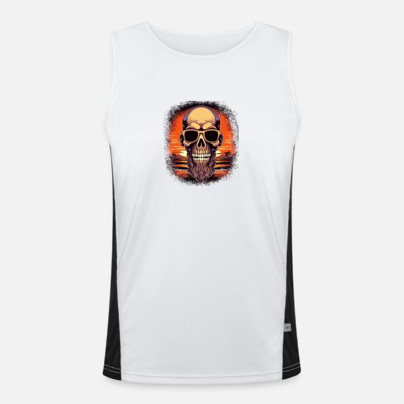Art Present Idea Chubby Chaser Blagues Humour Débardeur respirant contrasté Homme 