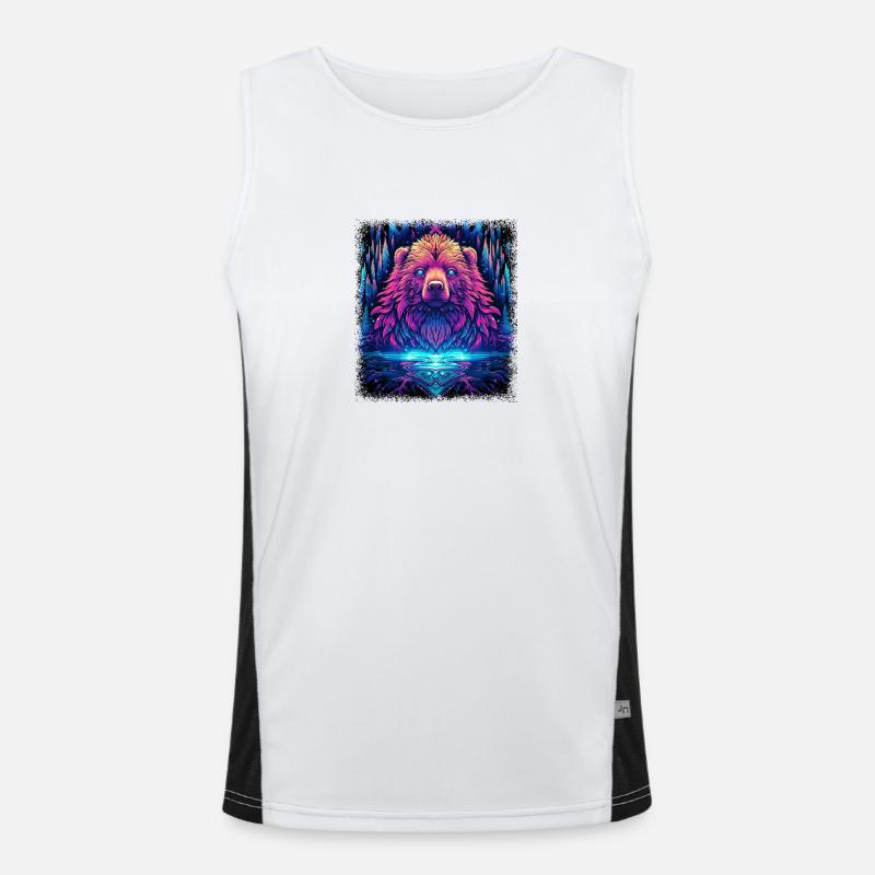 jokes statement awesome funny quote gift idea Funktionelles Kontrast-Tank Top für Männer 