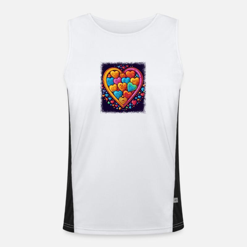 beer cool birthday present idea browser bake Funktionelles Kontrast-Tank Top für Männer 