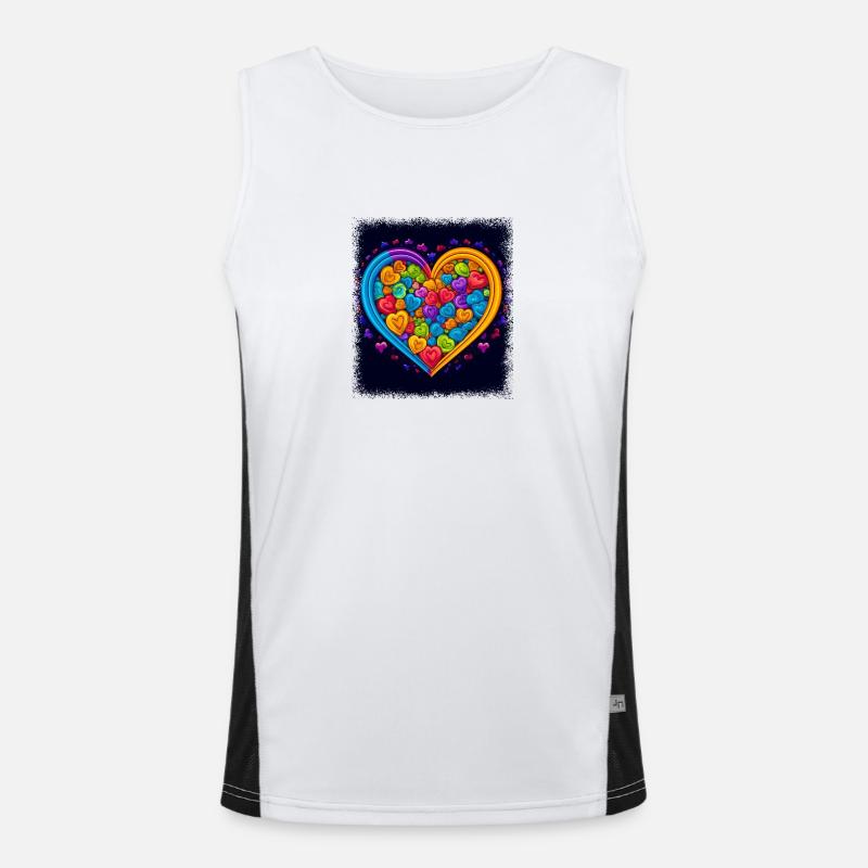 activist tshirts equality march statement 30 years Funktionelles Kontrast-Tank Top für Männer 