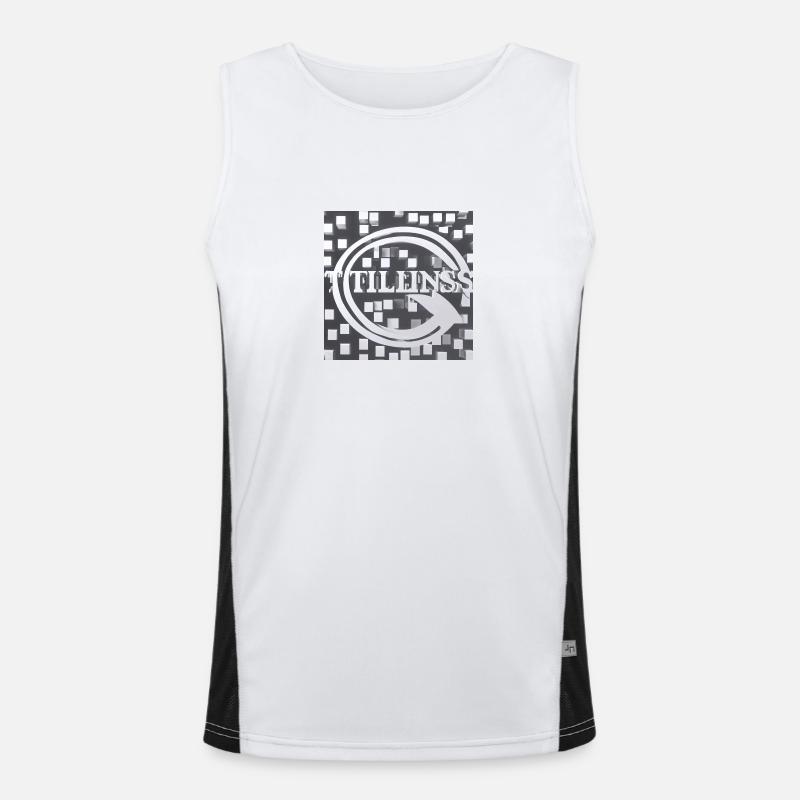 Timeless stem Men's Functional Contrast Tank Top 