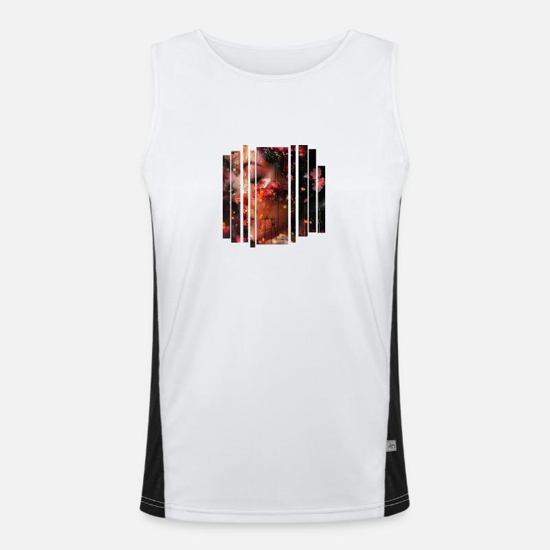 Sensual Elements Men's Functional Contrast Tank Top 