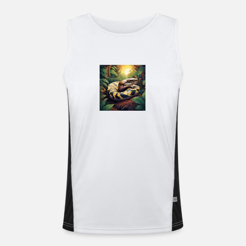 SNAKE Men's Functional Contrast Tank Top 
