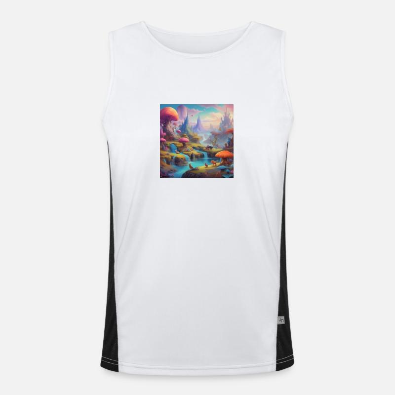 Fantasy Men's Functional Contrast Tank Top 