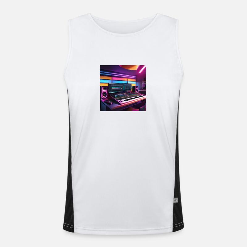 Studio Débardeur respirant contrasté Homme 