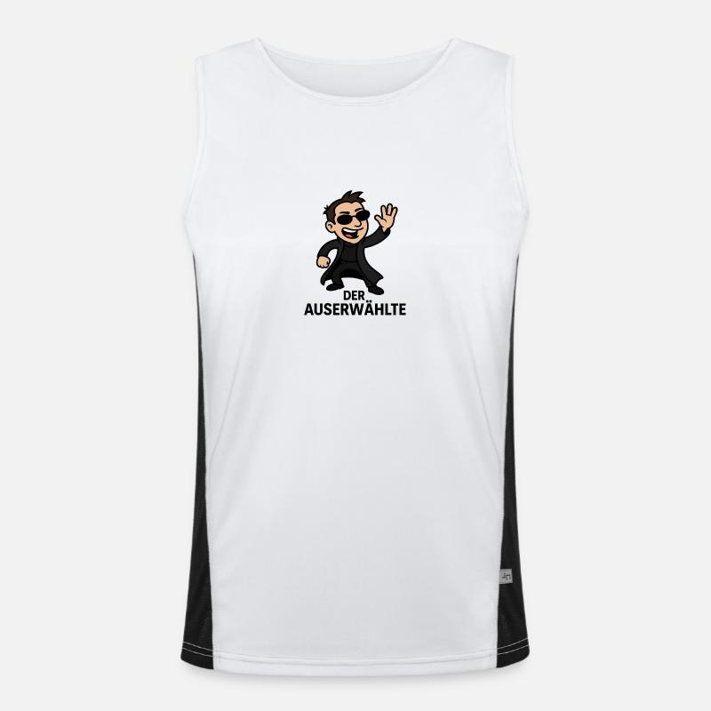 Der Auserwählte Funktionelles Kontrast-Tank Top für Männer 