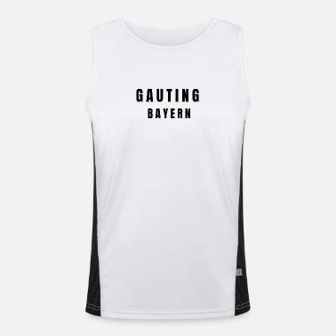 Gauting, Baviera Canotta sportiva da uomo in contrasto cromatico 