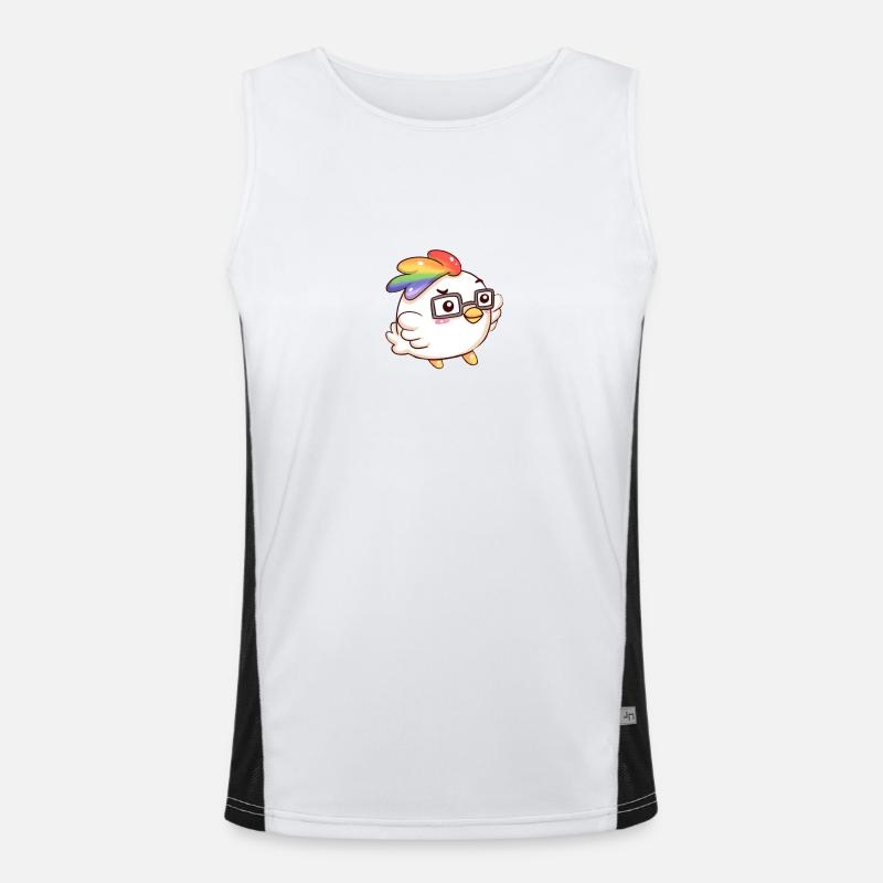 rainbow Men's Functional Contrast Tank Top 