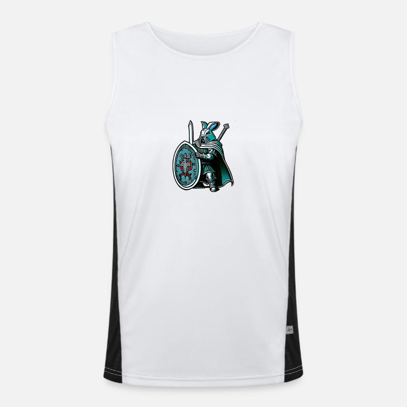 Easter Crusader Men's Functional Contrast Tank Top 