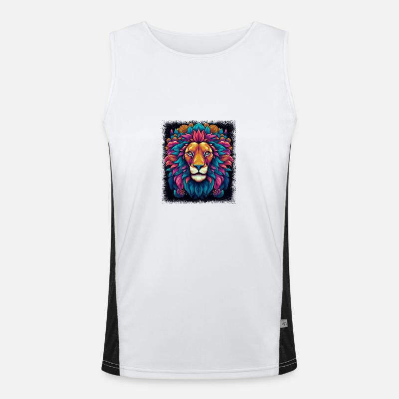 joke comic and sarcastic cut meme design Funktionelles Kontrast-Tank Top für Männer 