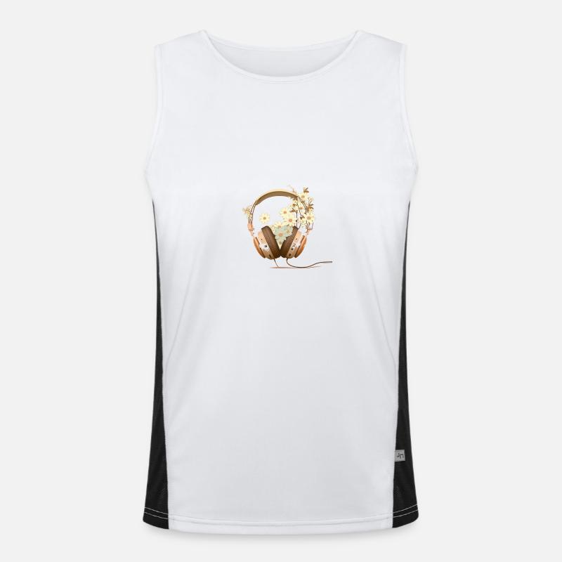 The new Flower Headset 2 Men's Functional Contrast Tank Top 