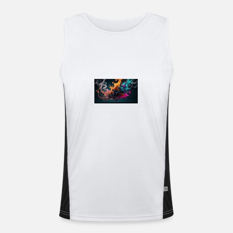 Fumée Débardeur respirant contrasté Homme 