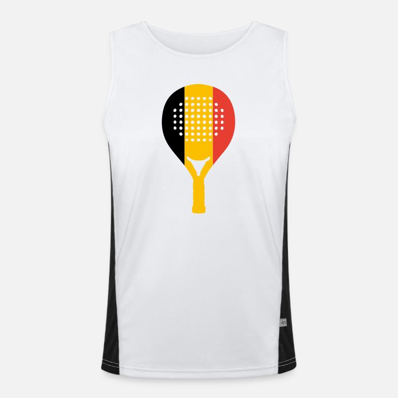 Padel-Belgique Débardeur respirant contrasté Homme 