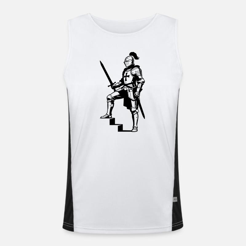 knight Men's Functional Contrast Tank Top 