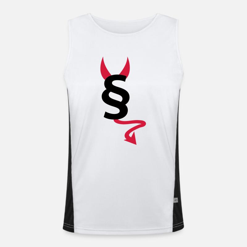 paragraph Funktionelles Kontrast-Tank Top für Männer 