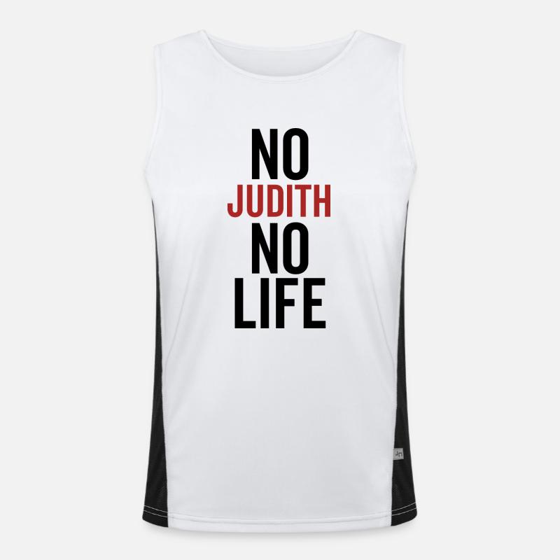 Pas de Judith Pas de vie Débardeur respirant contrasté Homme 