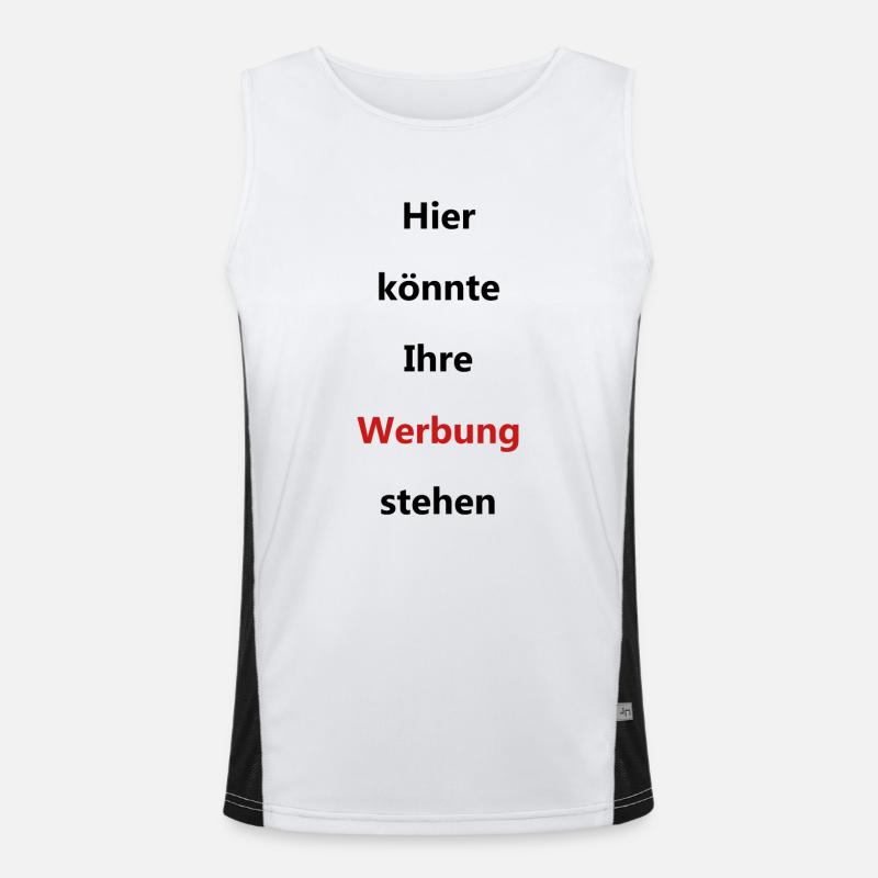 Werbung Funktionelles Kontrast-Tank Top für Männer 