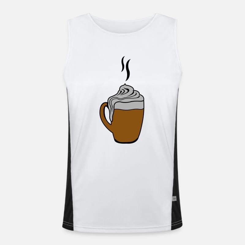 hot chocolate Men's Functional Contrast Tank Top 