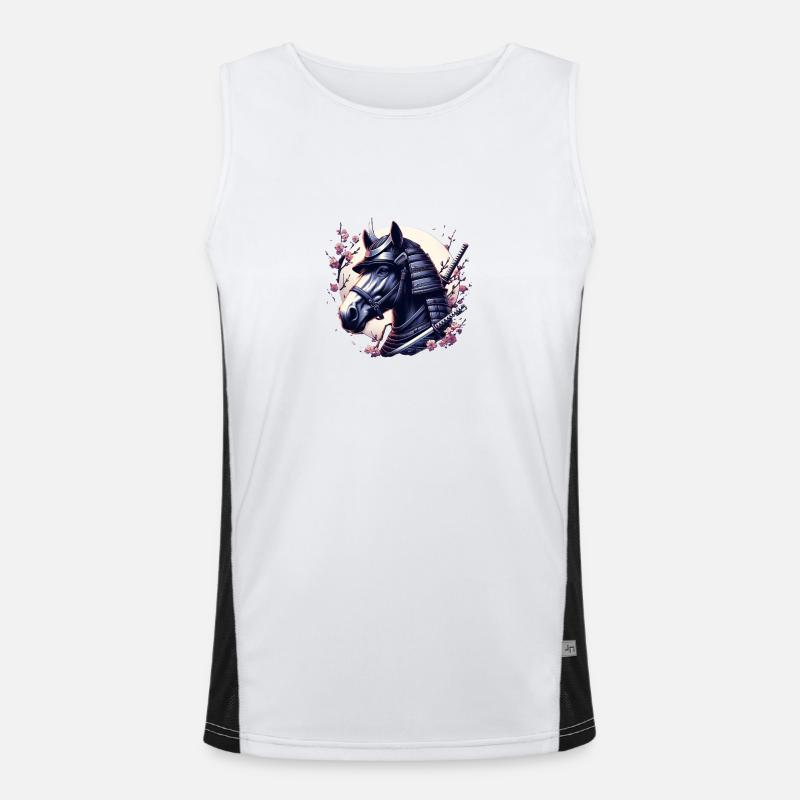 Le cheval samouraï Débardeur respirant contrasté Homme 