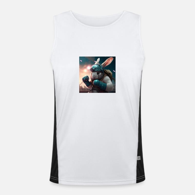 Rabbit Fighter Men's Functional Contrast Tank Top 