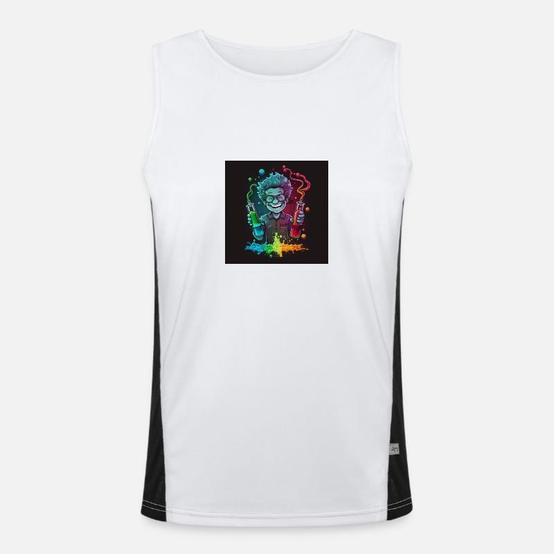 Forscher Funktionelles Kontrast-Tank Top für Männer 