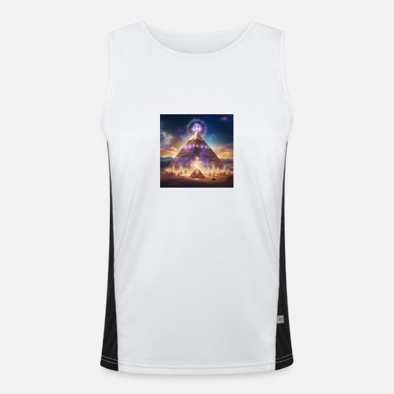 Pyramid Men's Functional Contrast Tank Top 