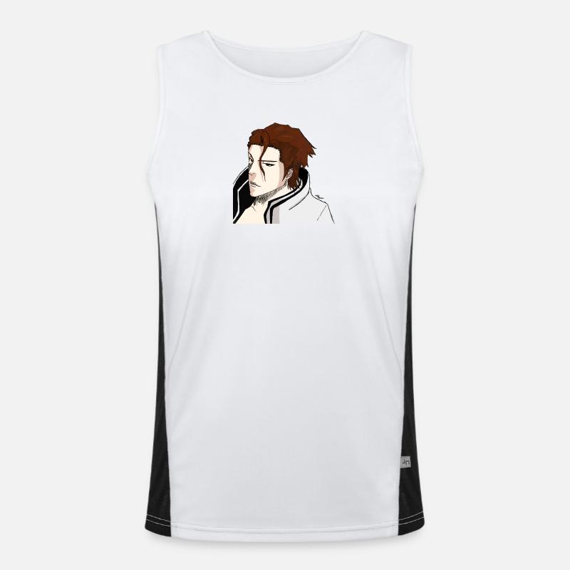 [EAU DE JAVEL] Aizen Sosuke Design Débardeur respirant contrasté Homme 