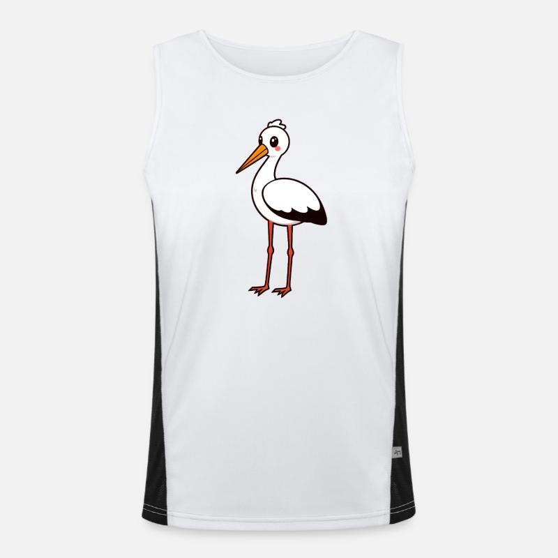 Storch Funktionelles Kontrast-Tank Top für Männer 