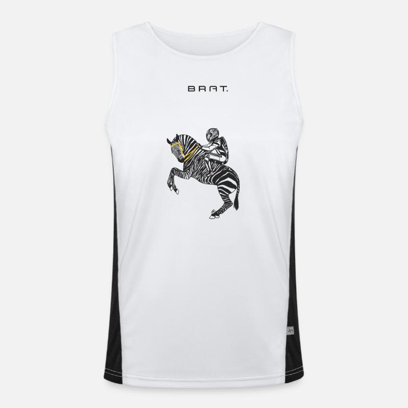 ride_zebra Débardeur respirant contrasté Homme 