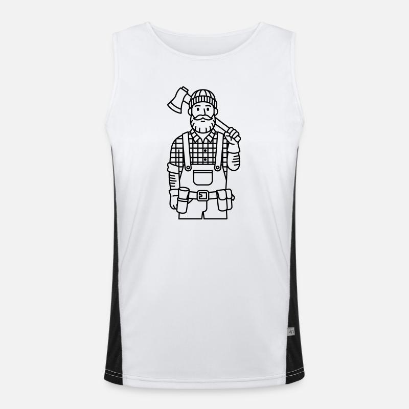 Forester Men's Functional Contrast Tank Top 