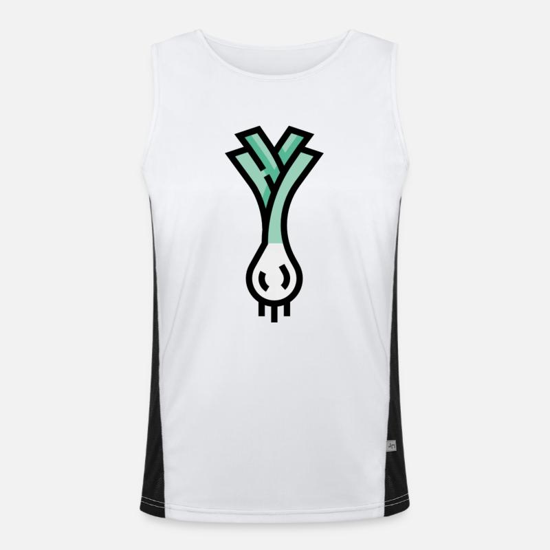 Leek Icon Men's Functional Contrast Tank Top 
