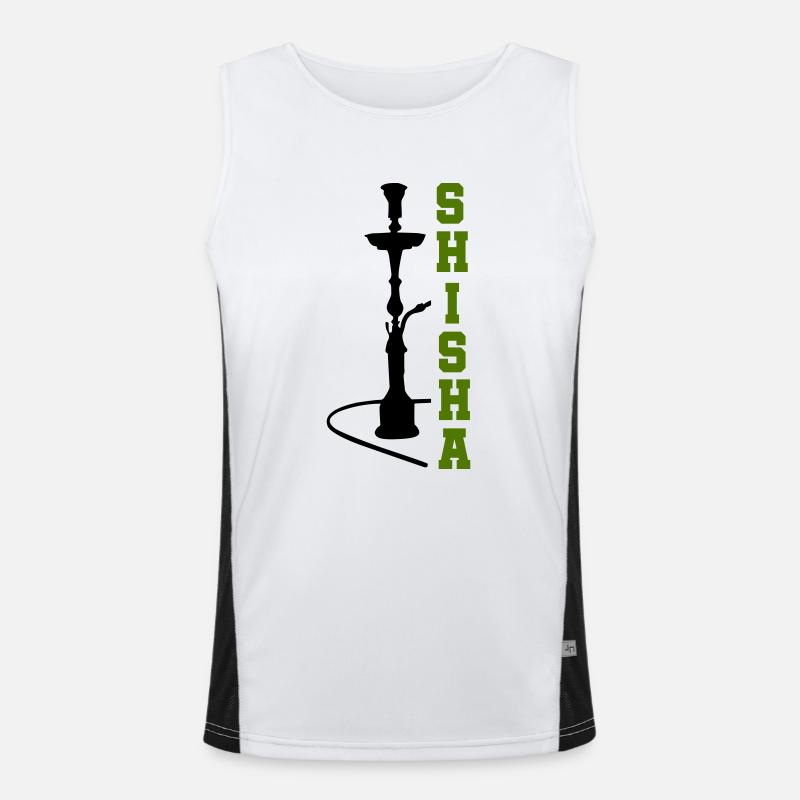 hookah Men's Functional Contrast Tank Top 
