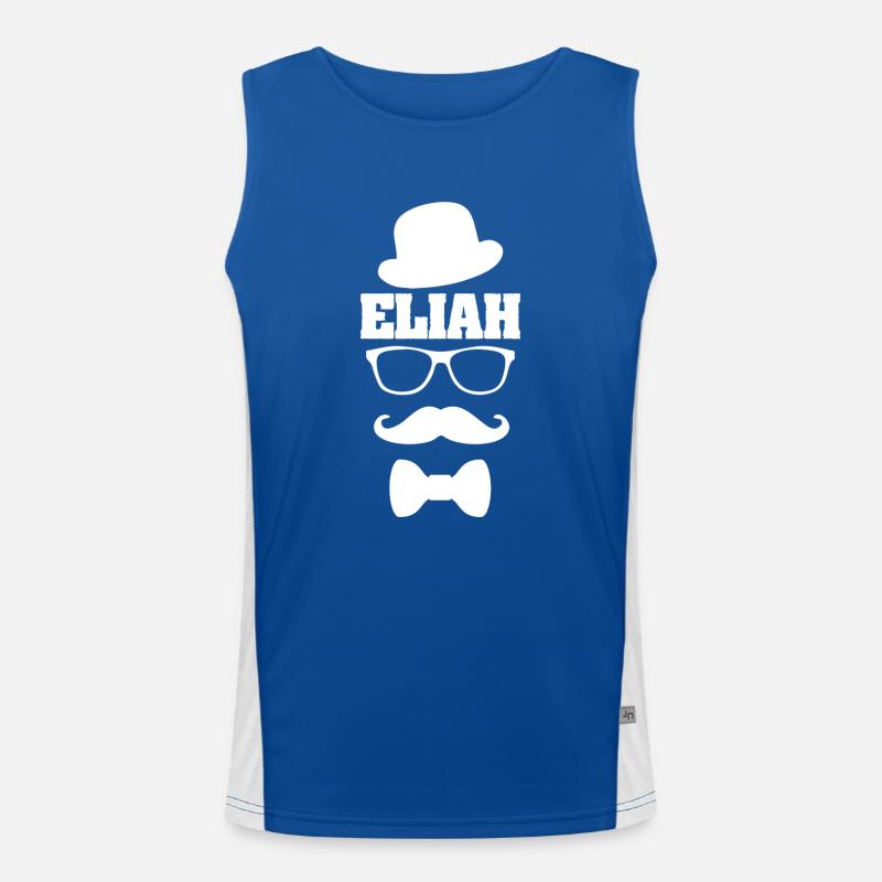 Elijah Men's Functional Contrast Tank Top 