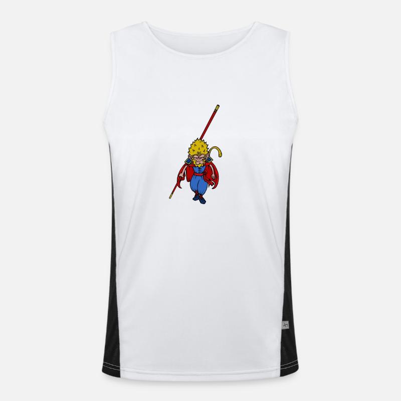 Sun Wukong Men's Functional Contrast Tank Top 