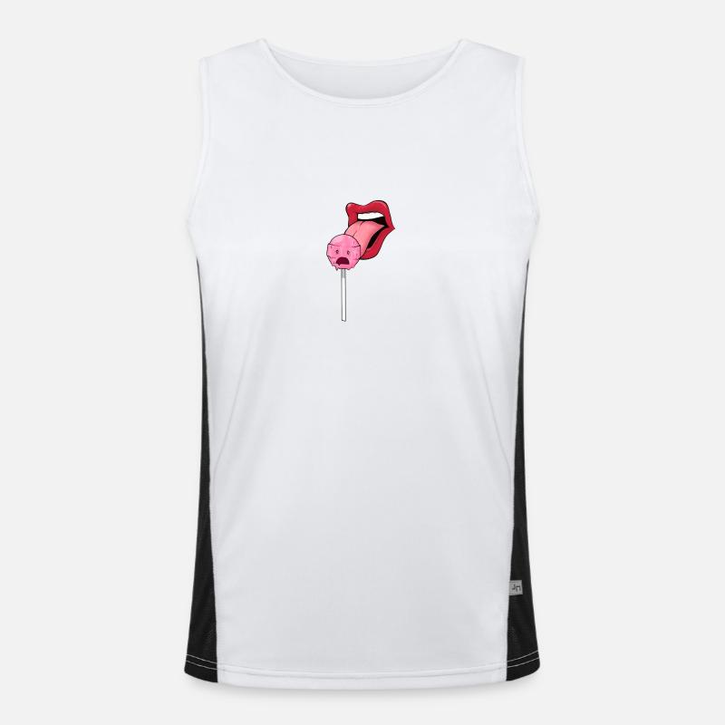 Sexualized Men's Functional Contrast Tank Top 