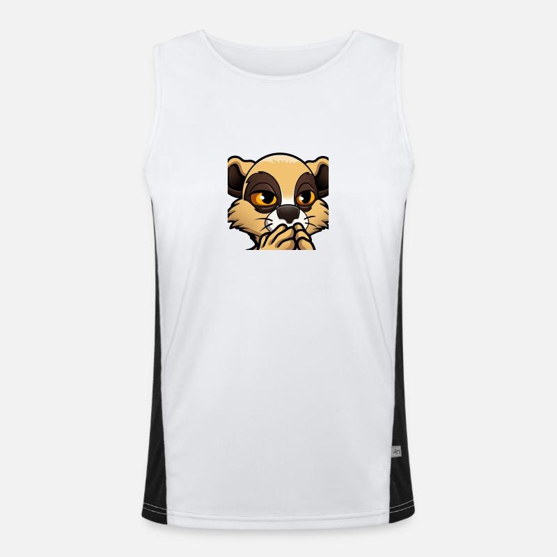 Suricate choqué Débardeur respirant contrasté Homme 