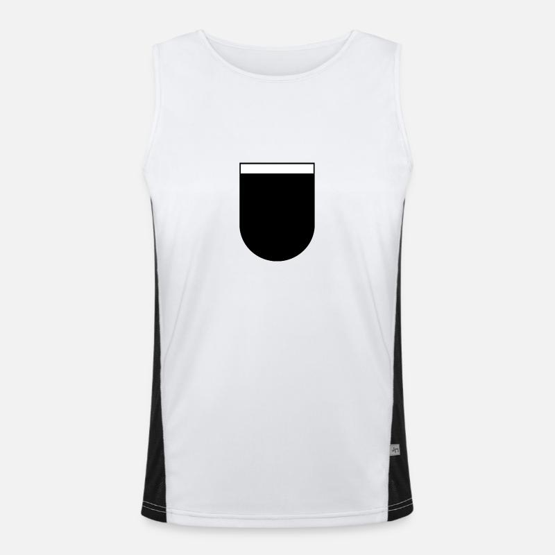 blason Débardeur respirant contrasté Homme 