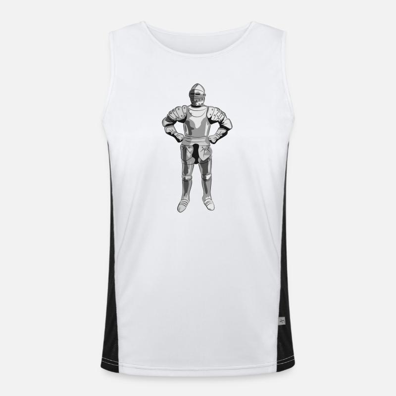 knight Men's Functional Contrast Tank Top 