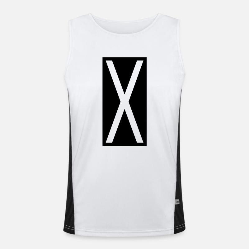 Rectangle X Men's Functional Contrast Tank Top 
