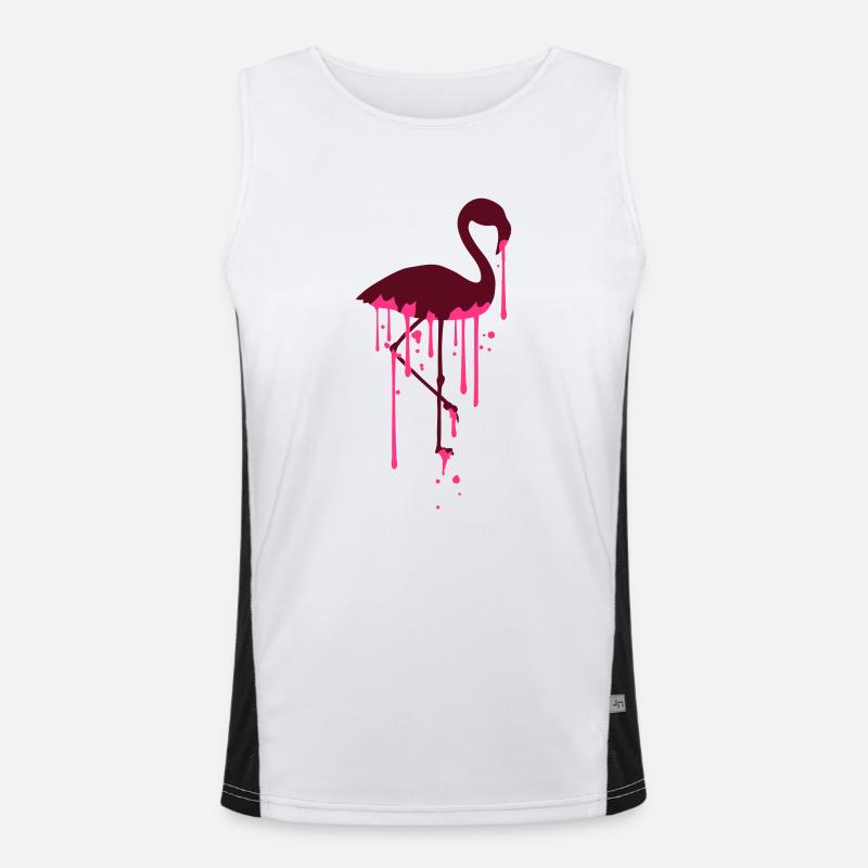 timbre graffiti goutte modèle rangée silhouette u Débardeur respirant contrasté Homme 
