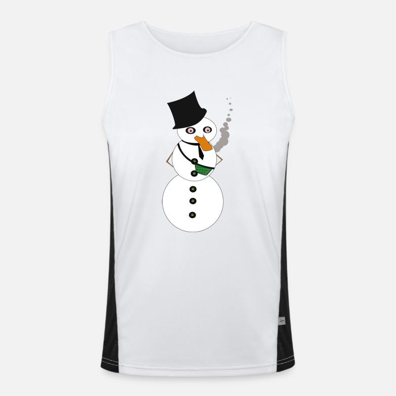 Stoneman Funktionelles Kontrast-Tank Top für Männer 