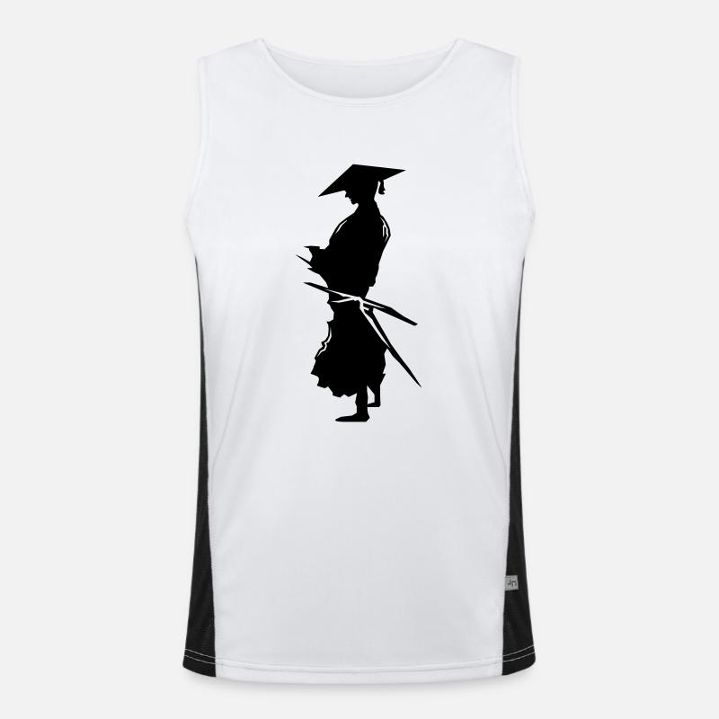 samurai Men's Functional Contrast Tank Top 