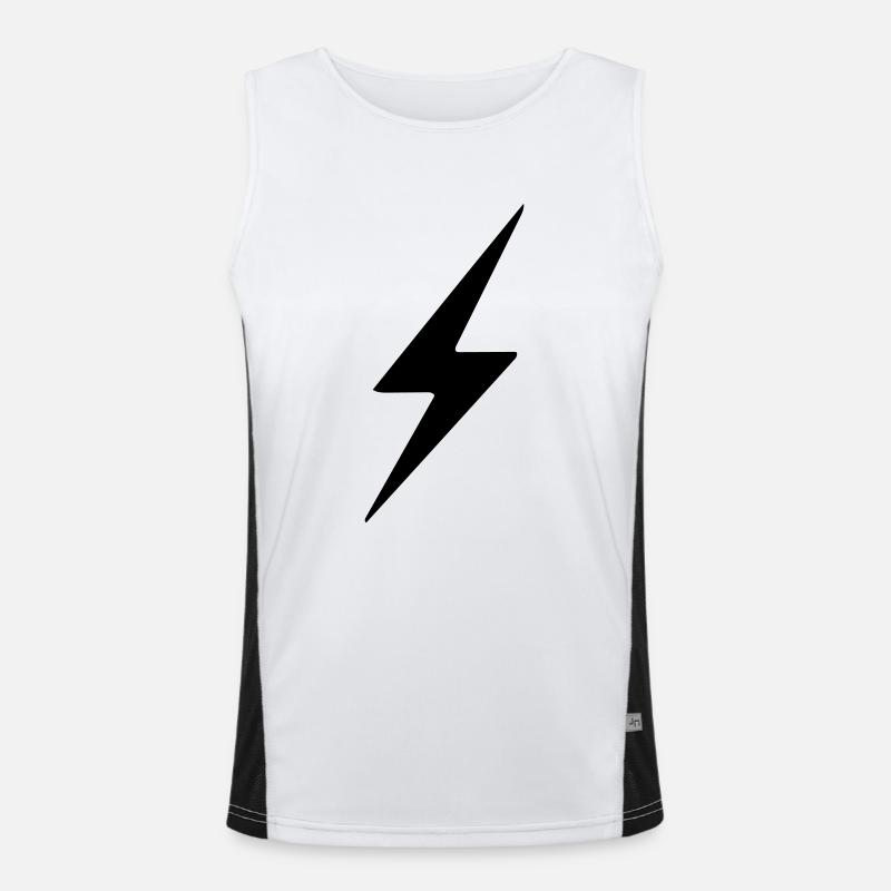 Blitz Funktionelles Kontrast-Tank Top für Männer 
